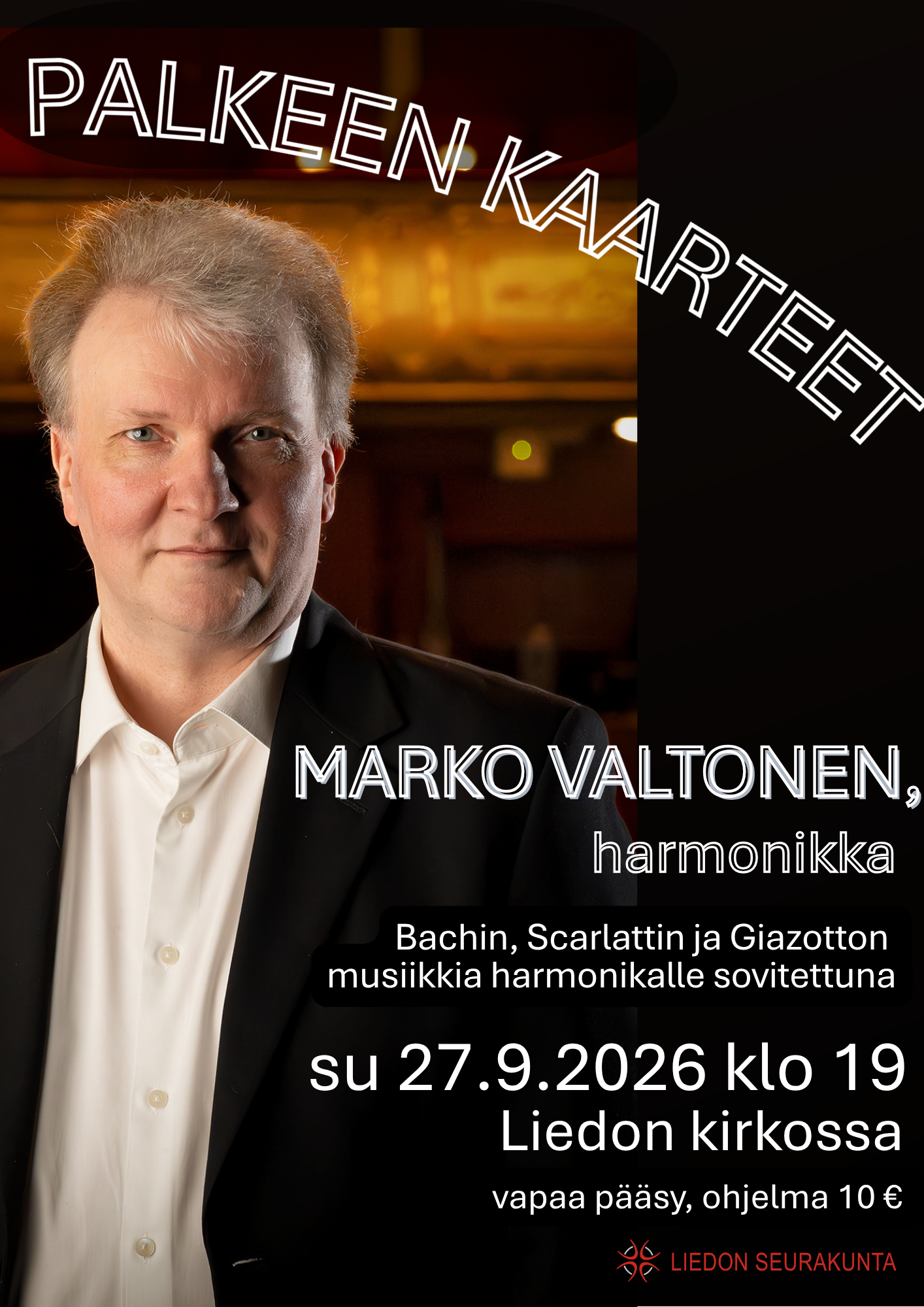 Harmonikkataiteilija Marko Valtonen