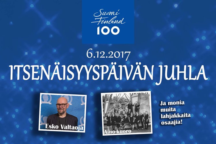 Liedon kunnan itsenäisyyspäivän mainos